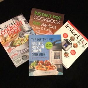 4 Gently Used Instant Pot Cookbooks